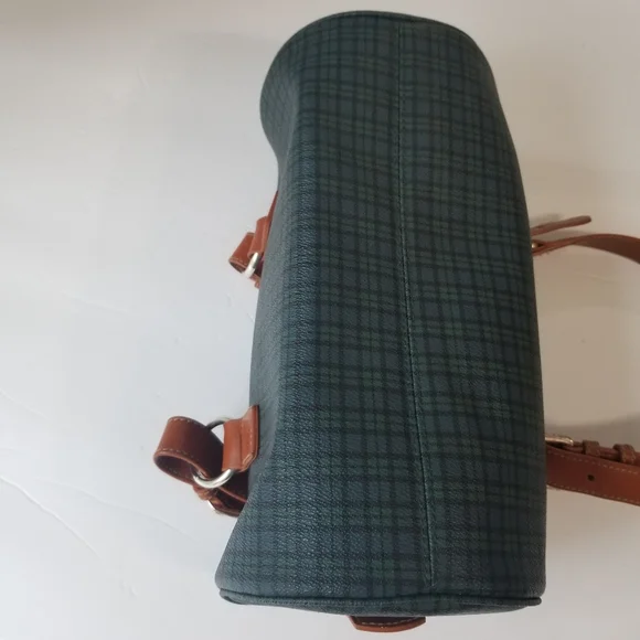 Vintage Ralph Lauren Plaid Barrel Purse - Picture 14 of 16